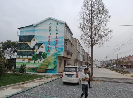 镇平墙绘的制作流程