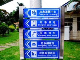 镇平标识导向系统设计需要掌握的四大元素