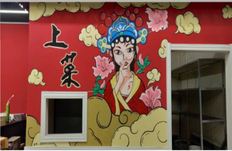镇平墙体彩绘的发展和应用